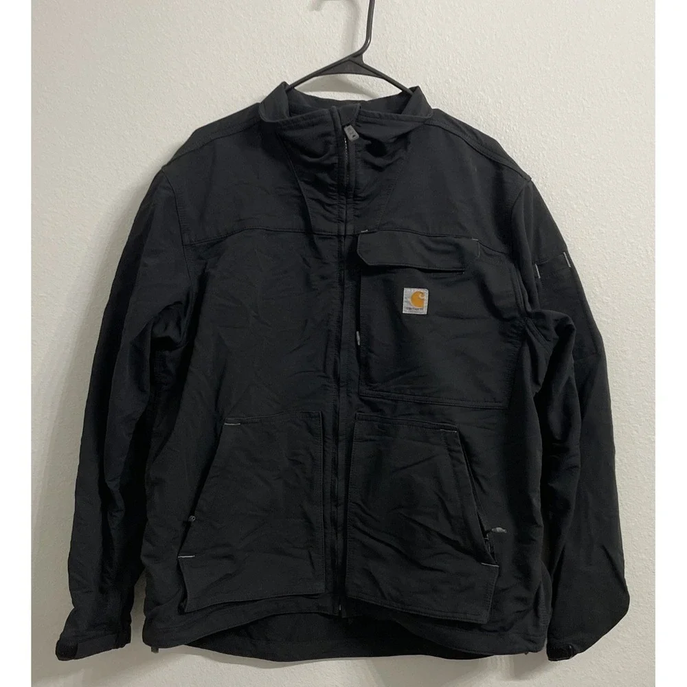 Carhartt Super Dux Relaxed Fit Jacket Men's Size L Full Zip Workwear Coat